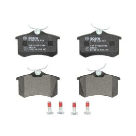 0 986 424 751 Bosch Hátsó fékbetét