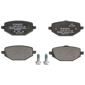 0 986 460 216 Bosch Hátsó fékbetét