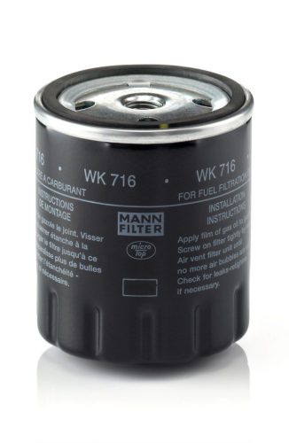WK 716 Mann Filter üzemanyagszűrő