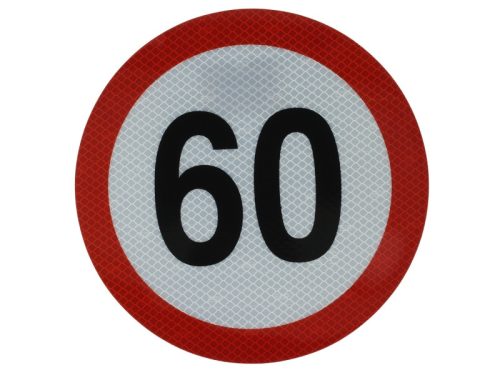 Cargo Parts Sebességkorlátozó matrica 60 Km/h