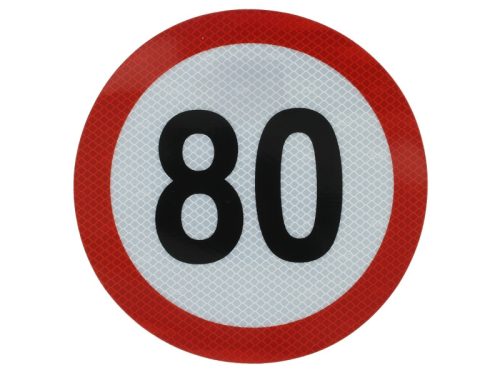 Cargo Parts Sebességkorlátozó matrica 80 Km/h