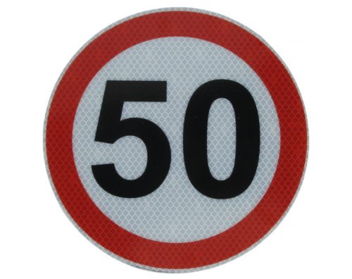 Cargo Parts Sebességkorlátozó matrica 50 Km/h